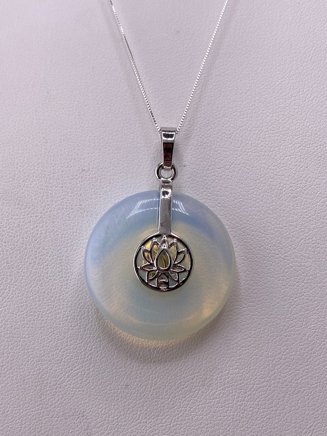 S.S. Opalite Lotus Necklaces