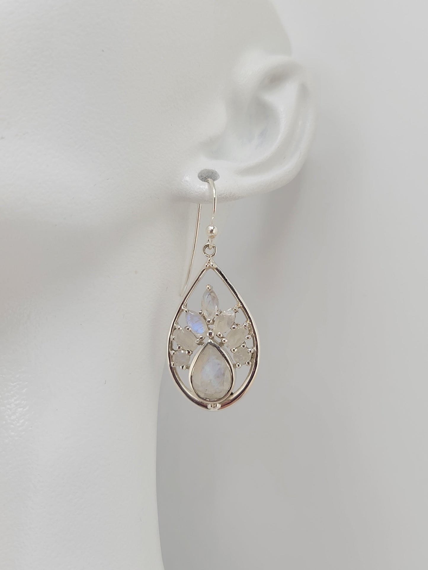 S.S. Faceted Peacock Earrings Assortment