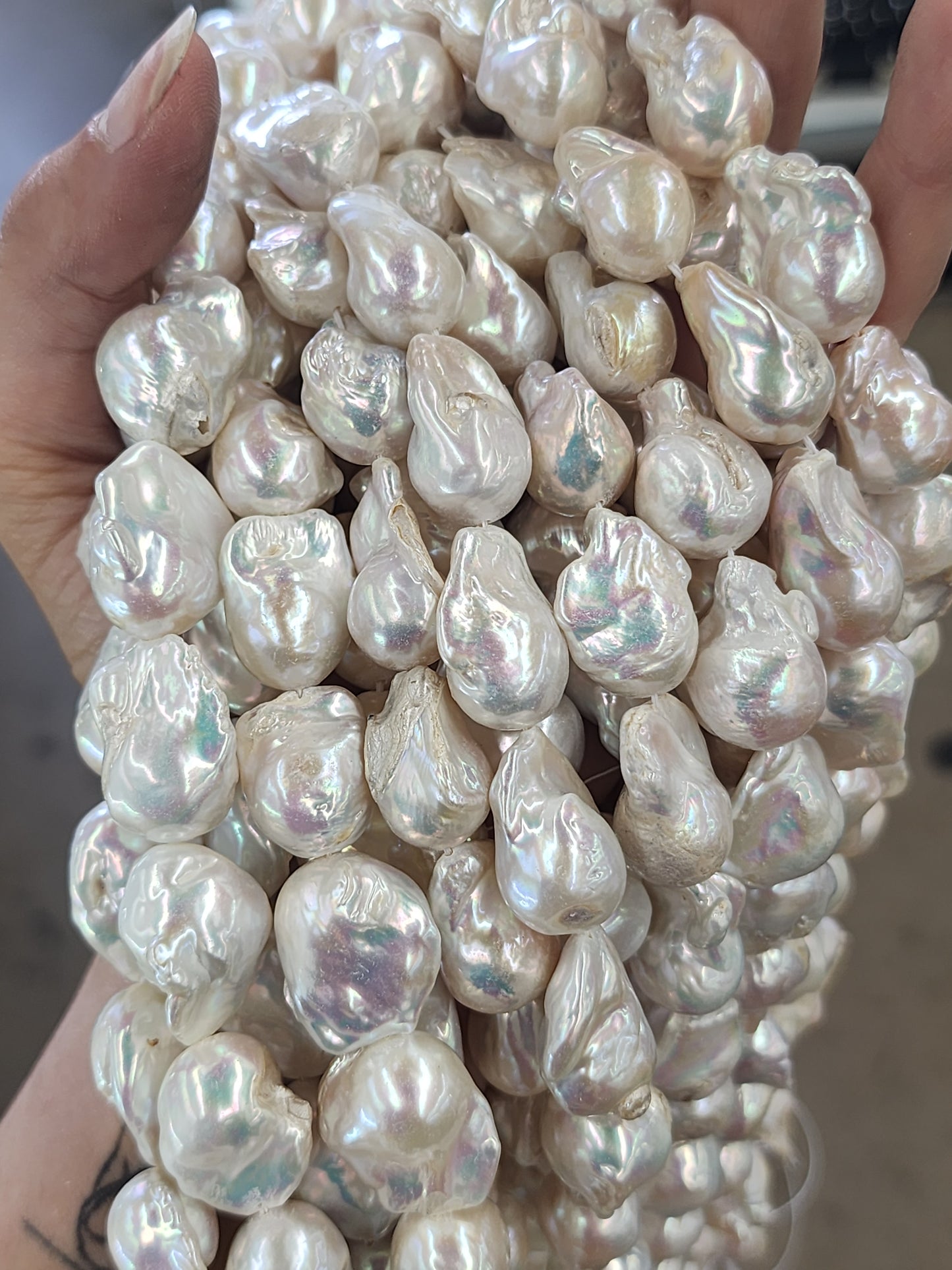 AAA Grade Graduated Baroque Pearls