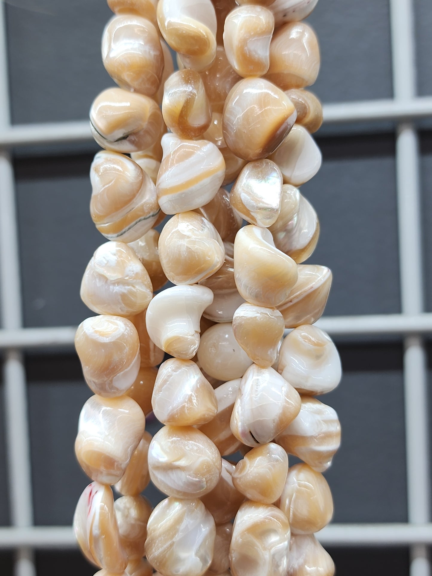 Mother of Pearl Free Form Beads