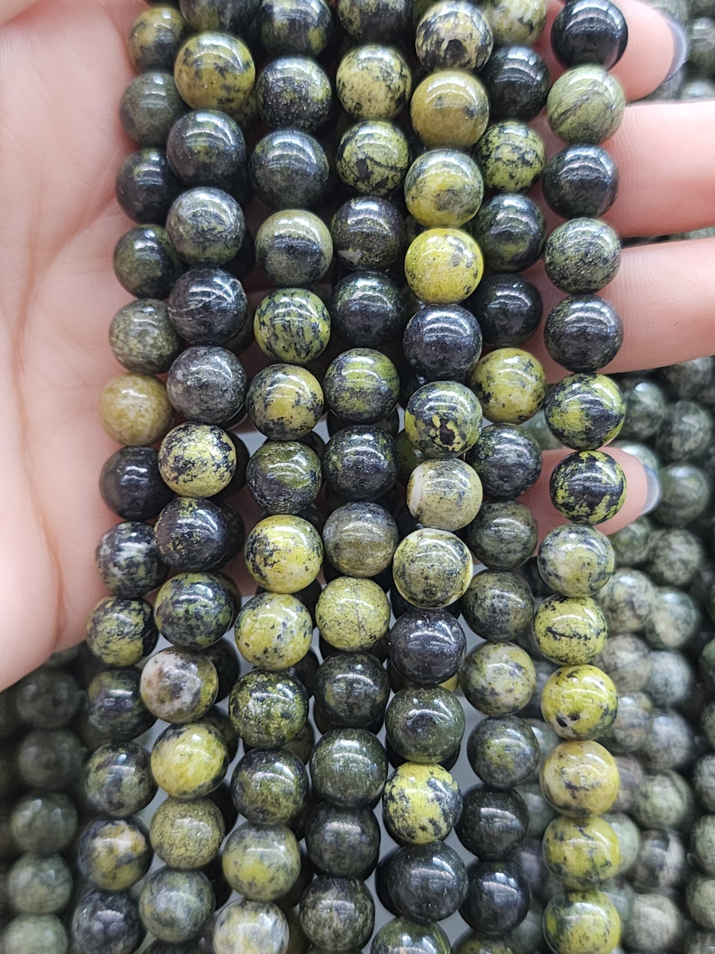 Iron Serpentine Beads