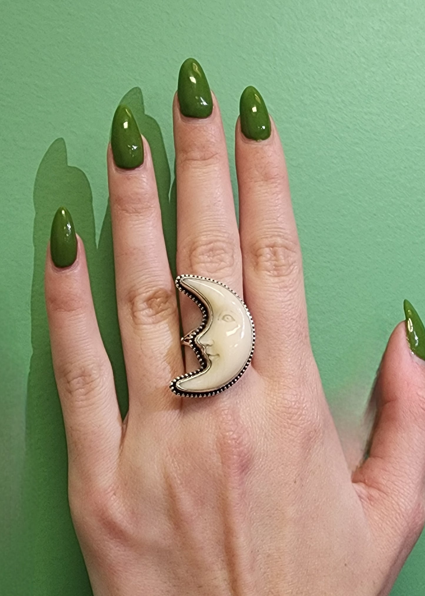 Sterling silver Bone Rings available at wholesale and retail prices, only at our crystal shop in San Diego!