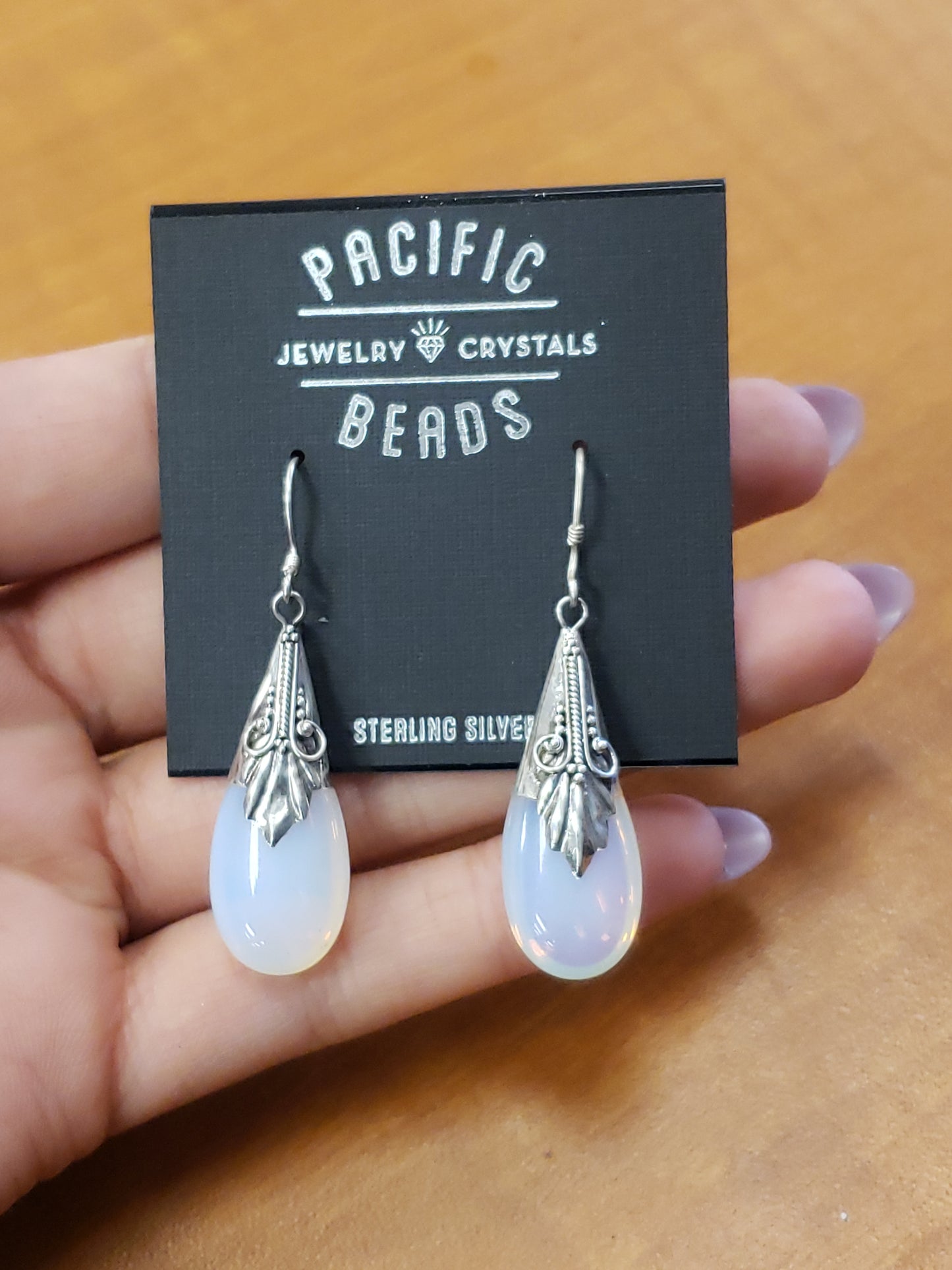 S.S. Opalite Teardrop Earrings