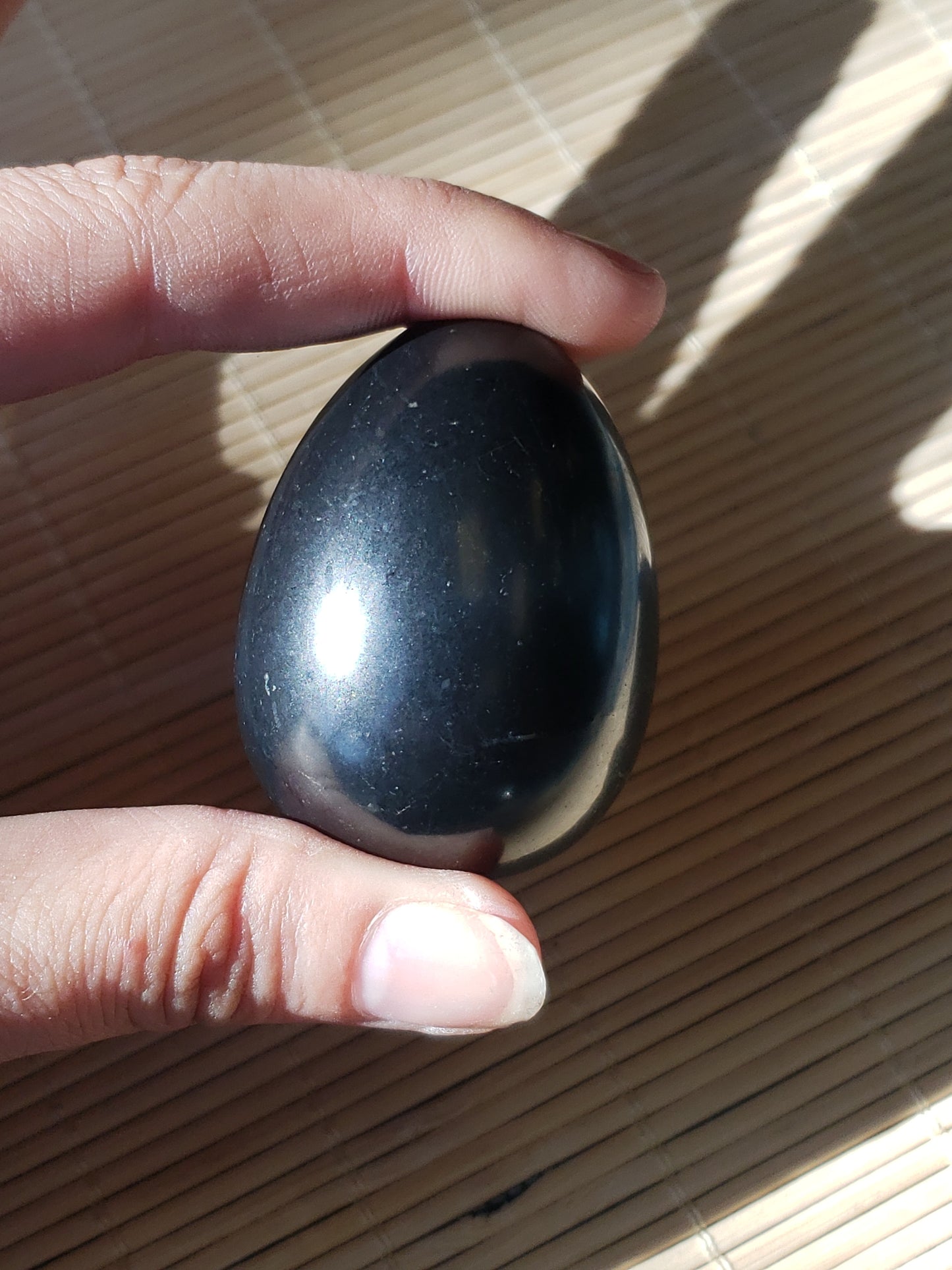 Shungite Eggs 2"