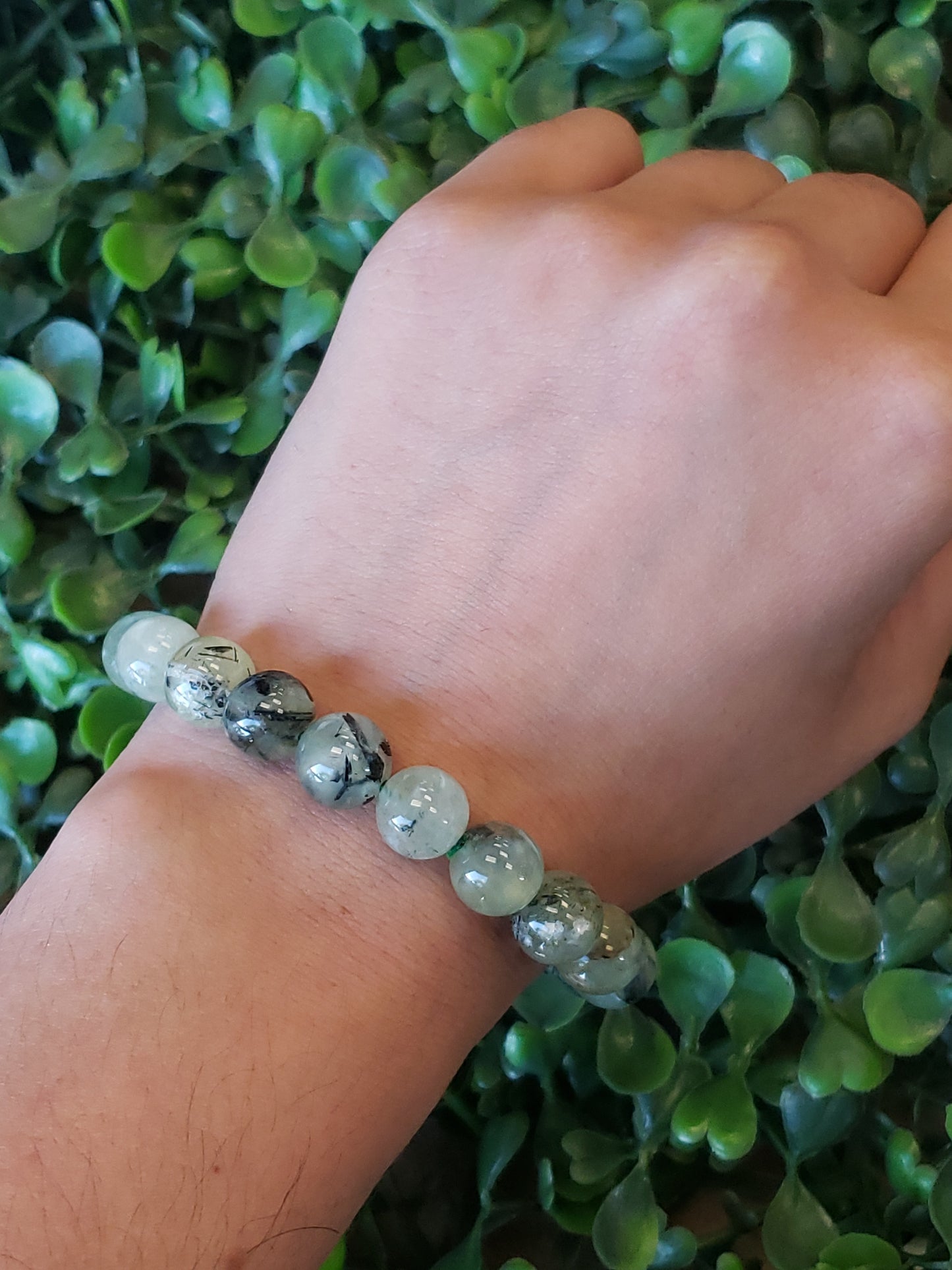 Prehnite Stretch Bracelet
