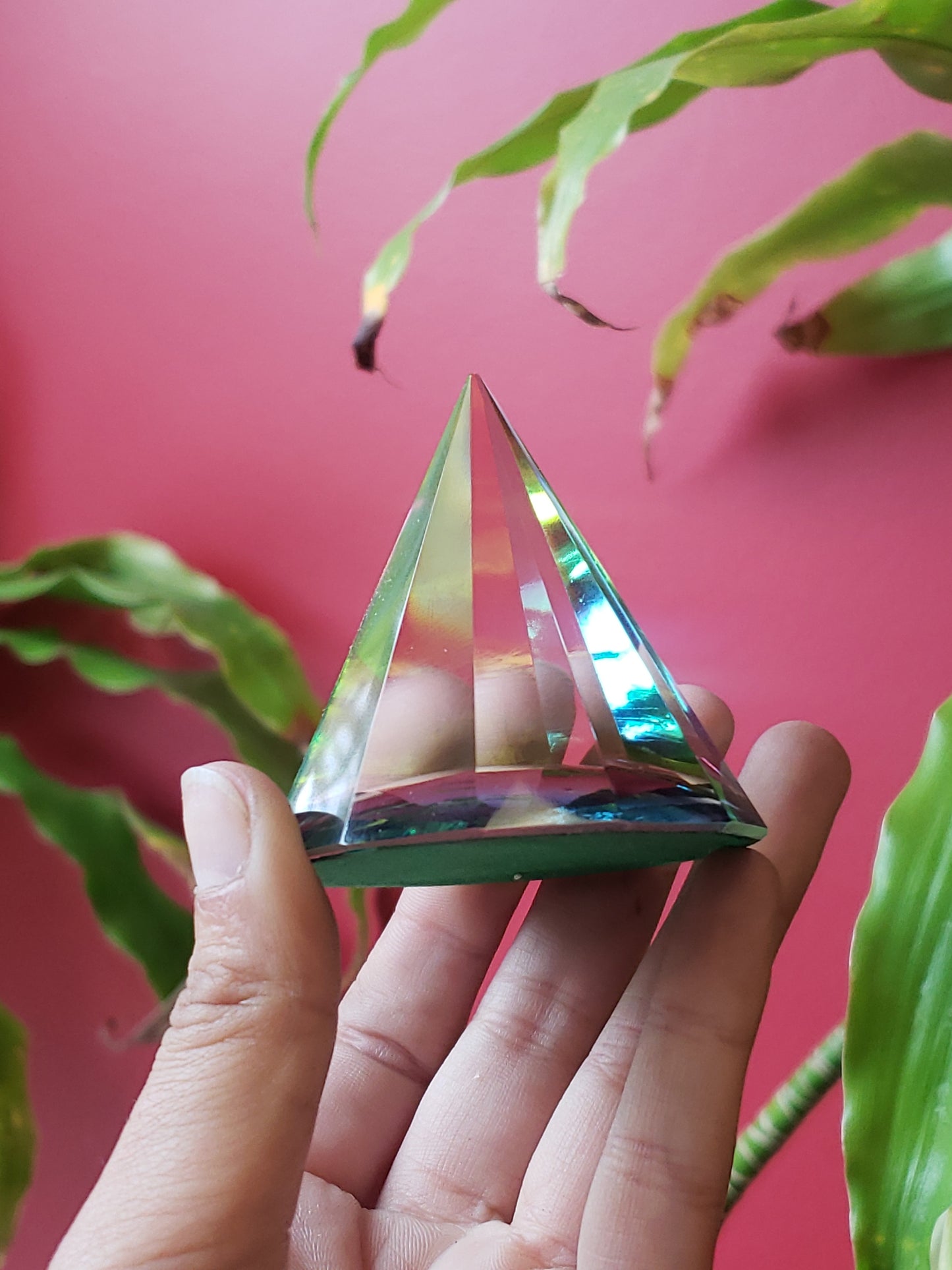 Faceted Cone Prism