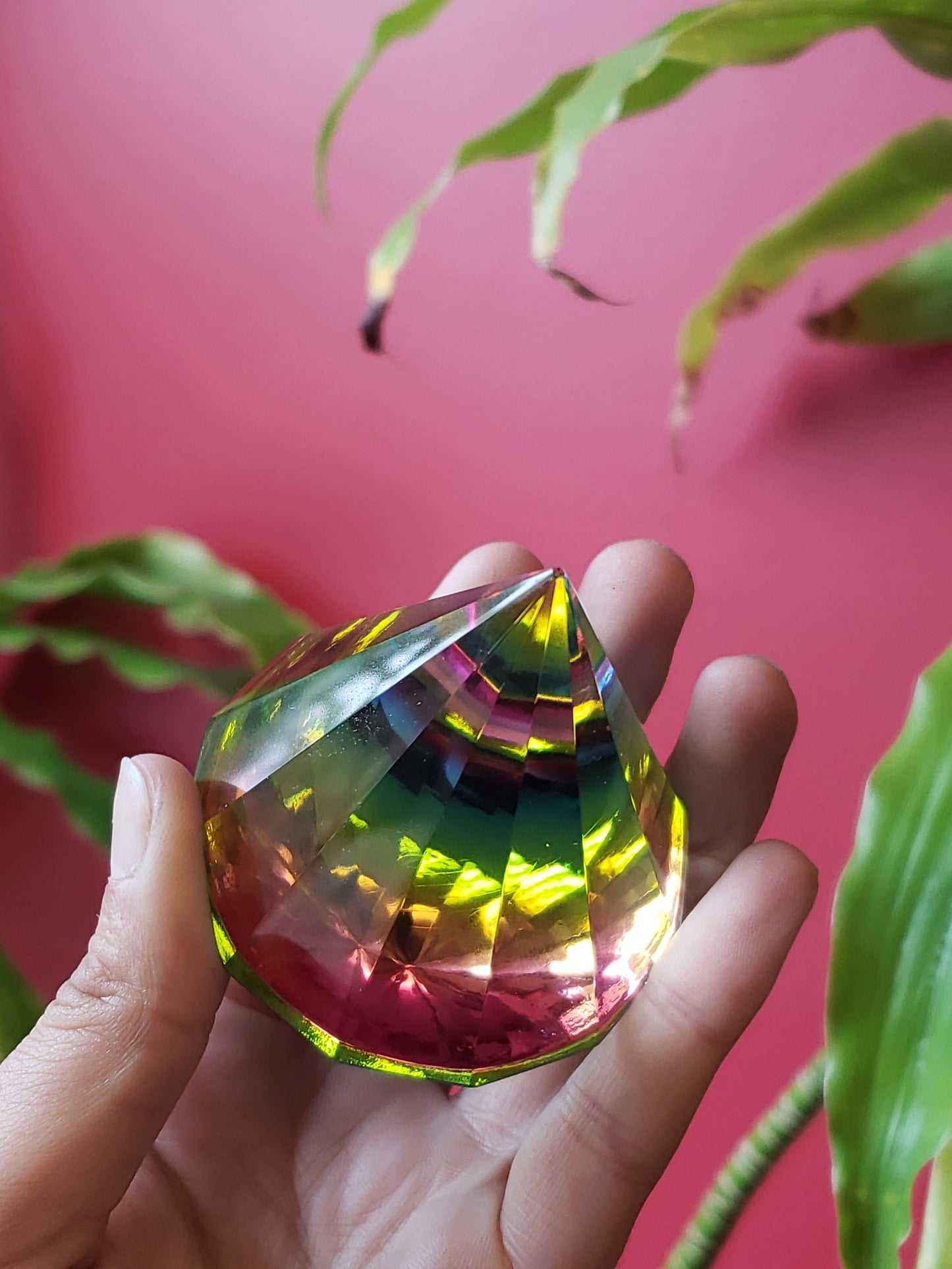 Faceted Cone Prism