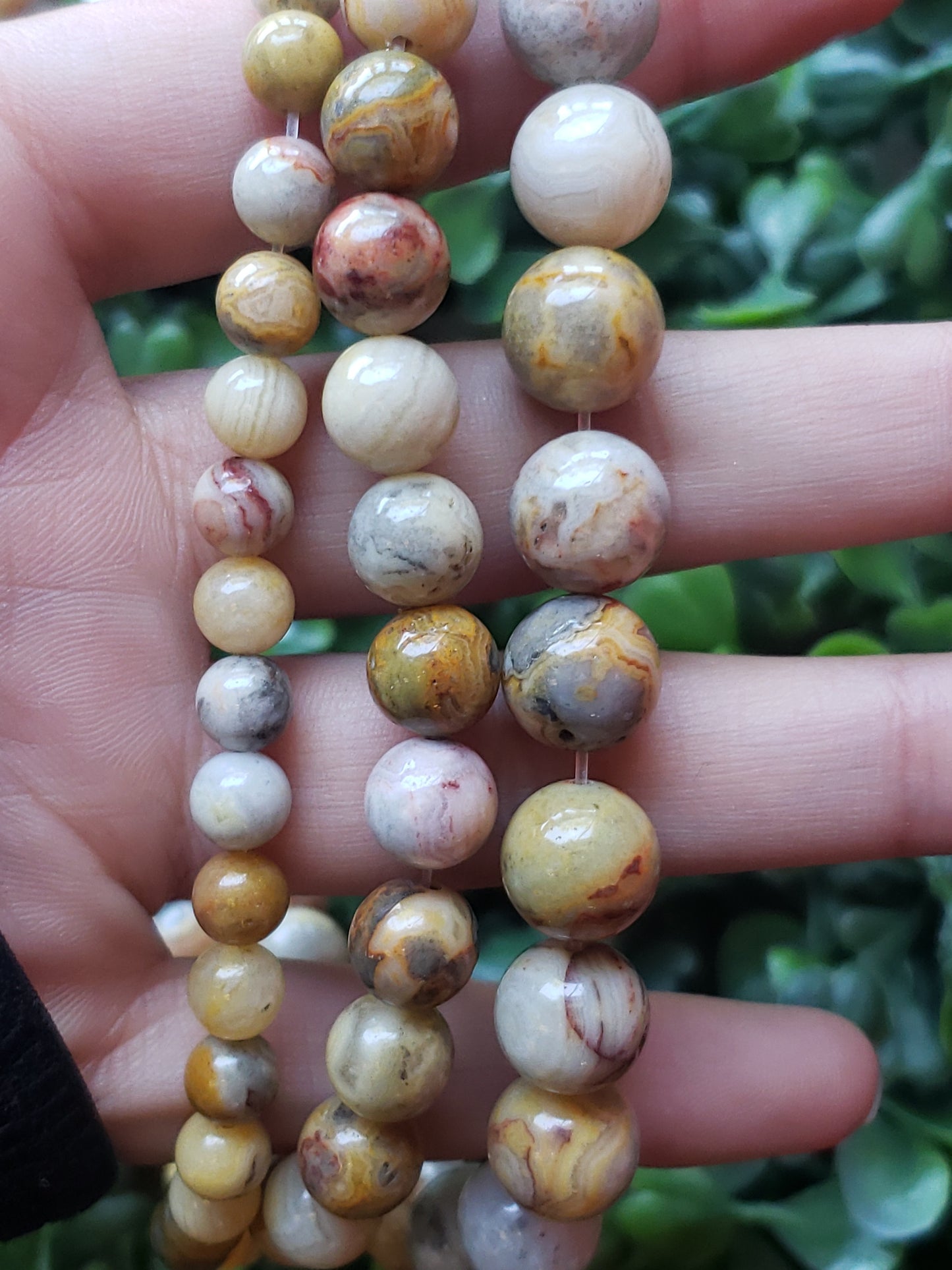 Crazy Lace Agate Beads