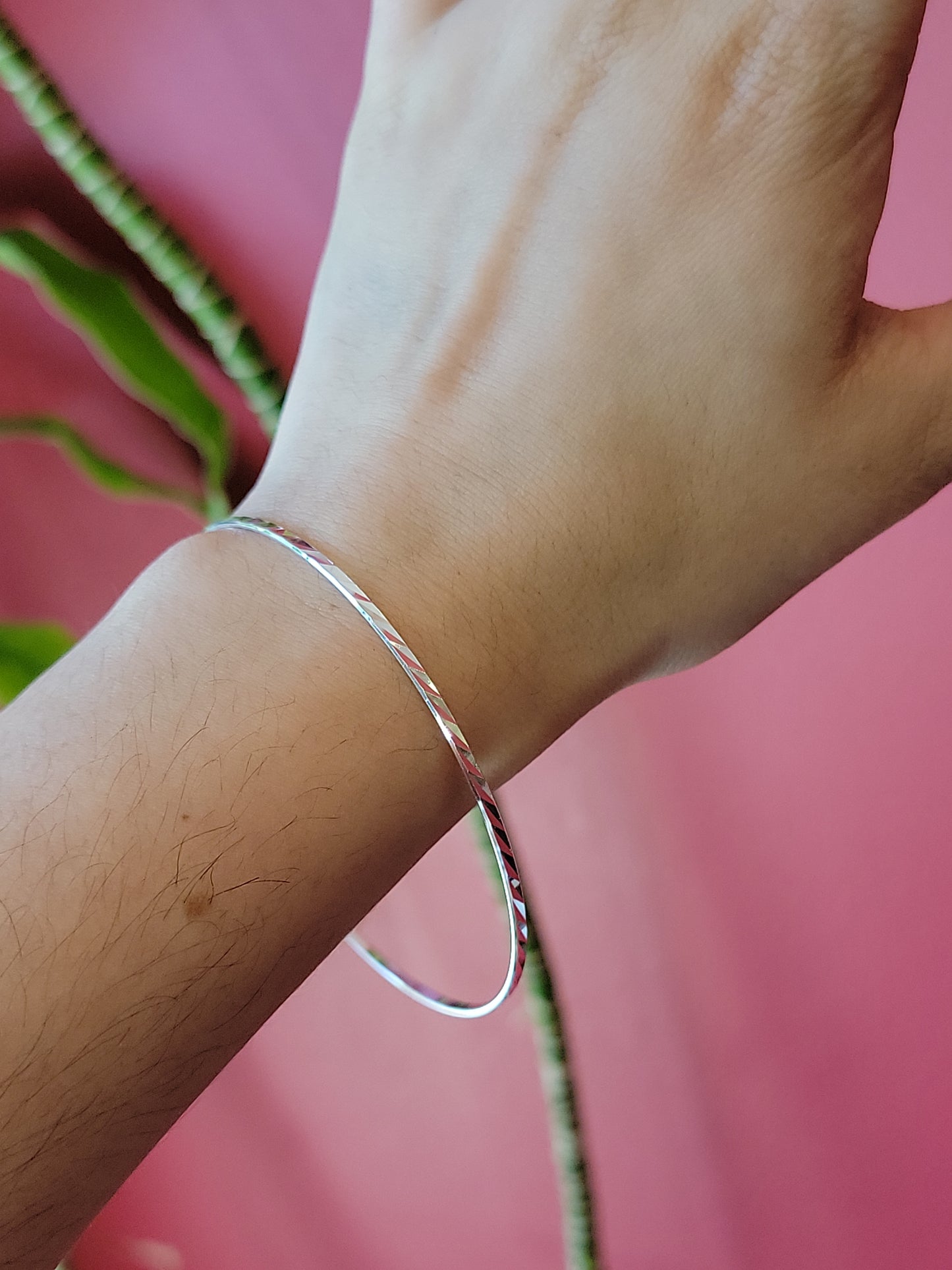S.S. Diamond Cut Bangles