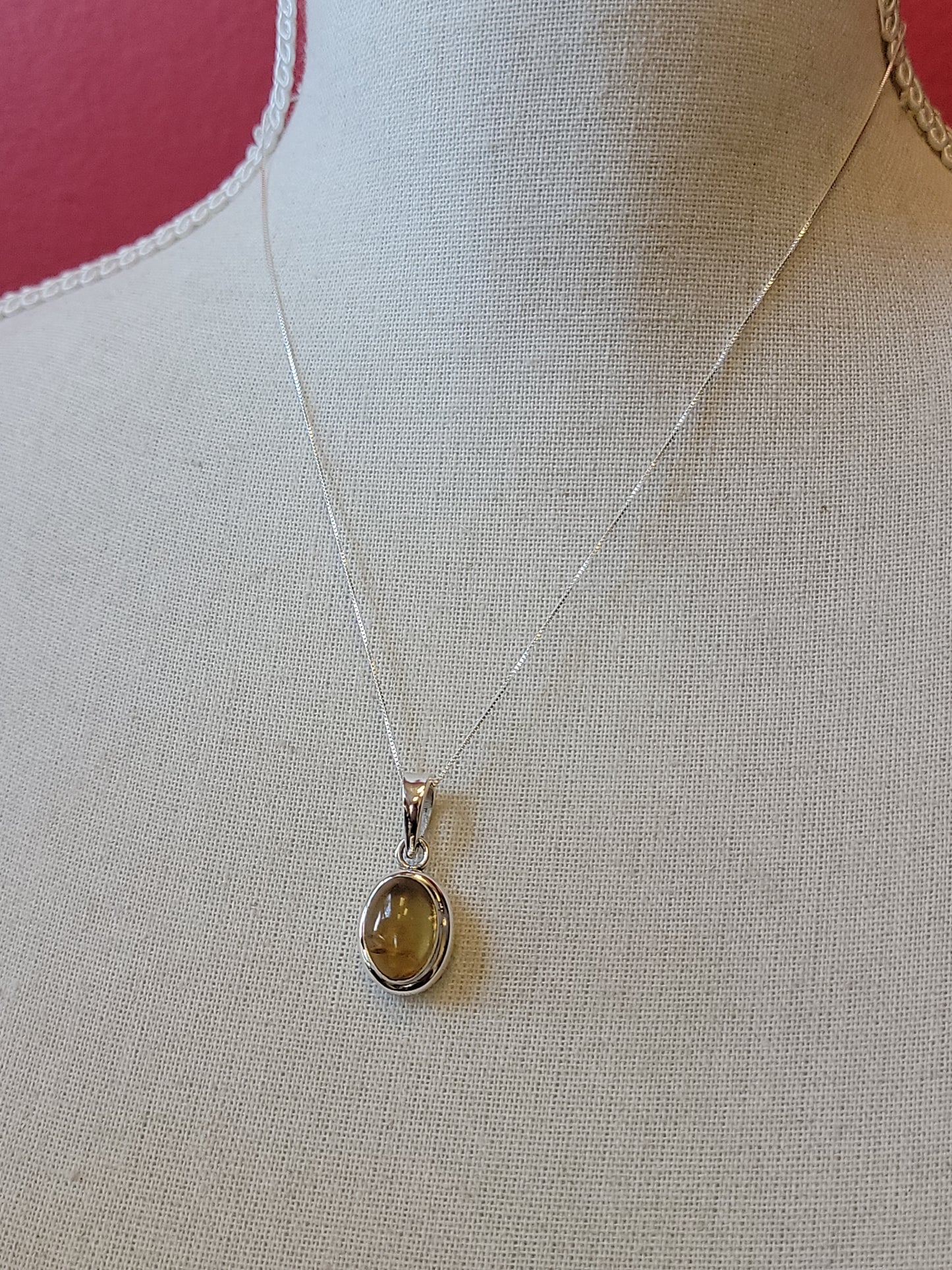 S.S. Citrine Necklaces