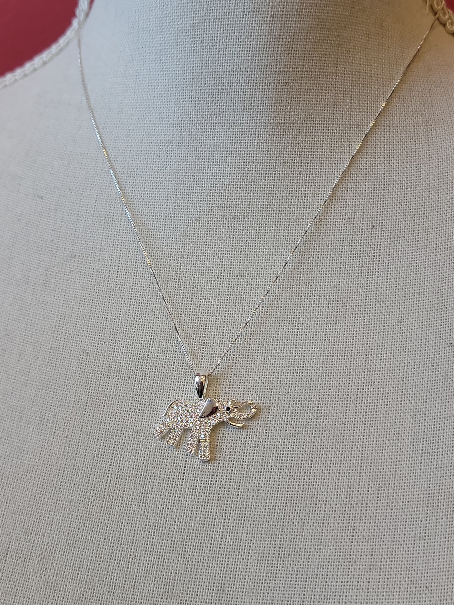 S.S. Swarovski Elephant Necklaces