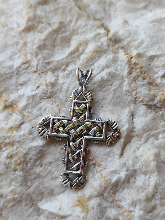 Sterling silver celtic cross pendant available at wholesale and retail prices, only at our crystal shop in San Diego!