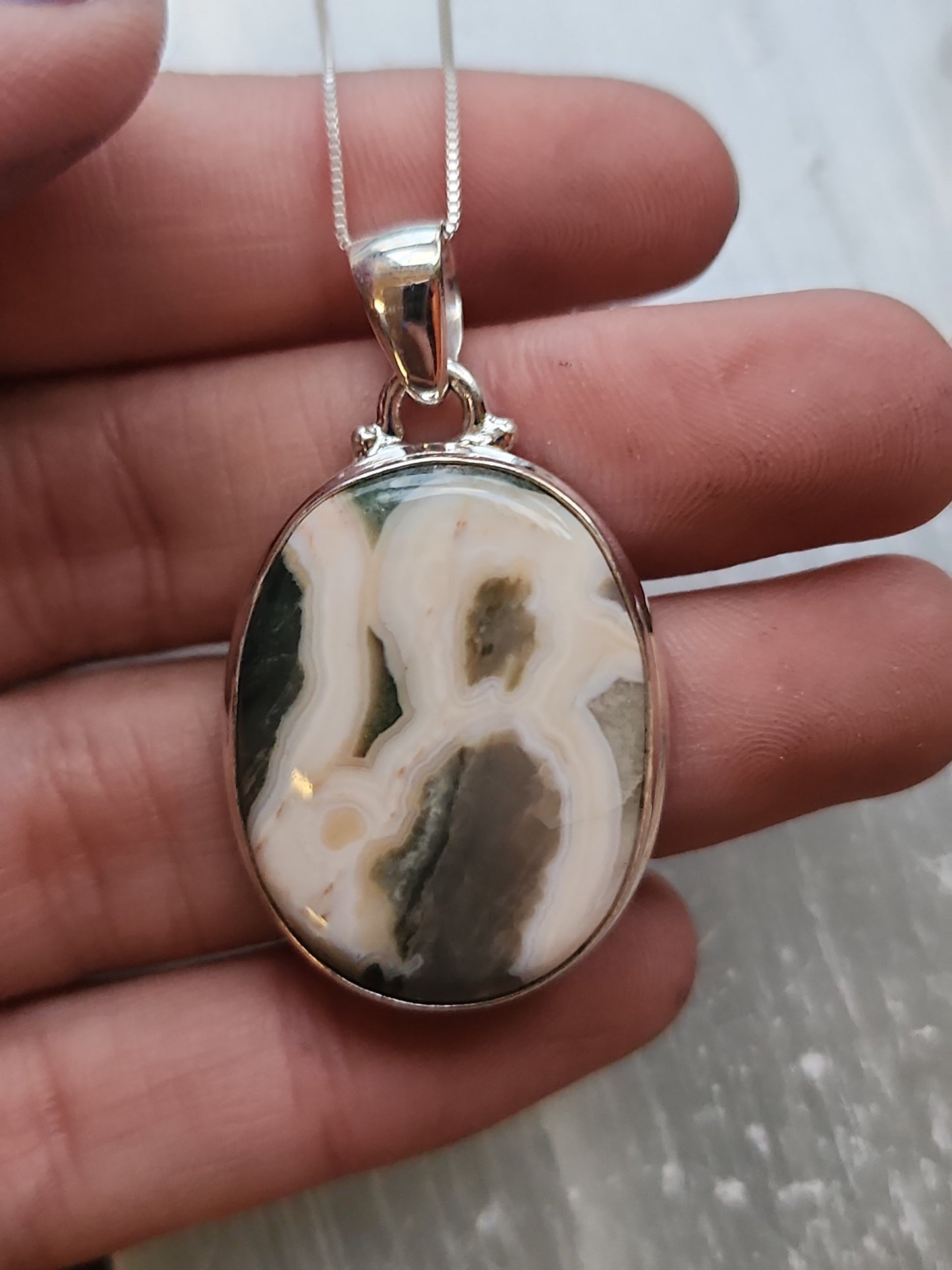 S.S. Ocean Jasper Necklaces