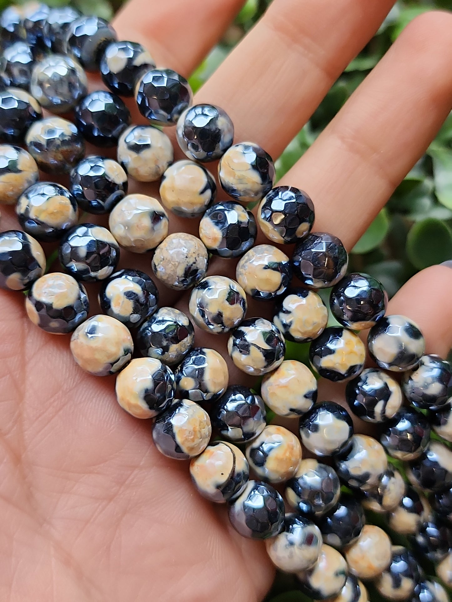 Crafting supplies such as fire agate beads available at wholesale and retail prices, only at our crystal shop in San Diego!