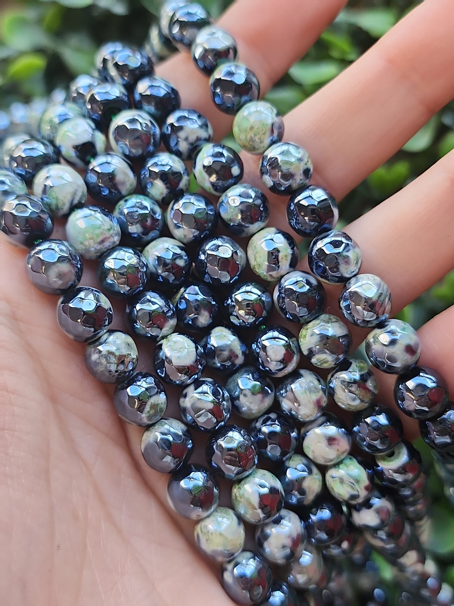 Crafting supplies such as fire agate beads available at wholesale and retail prices, only at our crystal shop in San Diego!