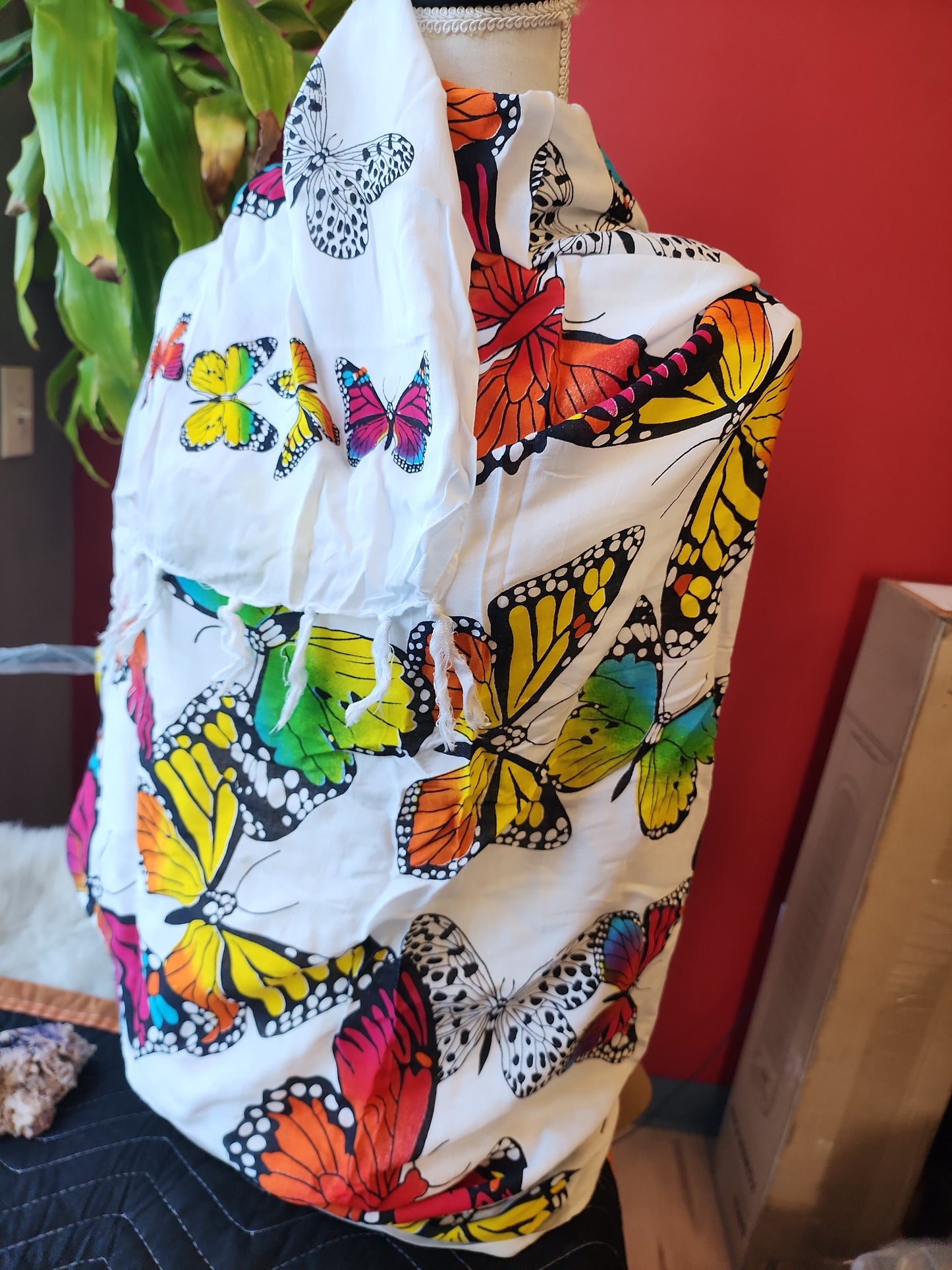 White Butterfly Sarong