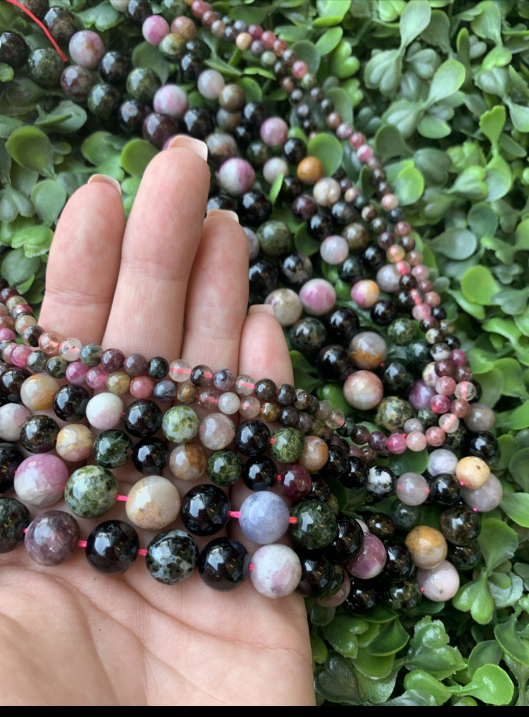 Multicolor Tourmaline Beads