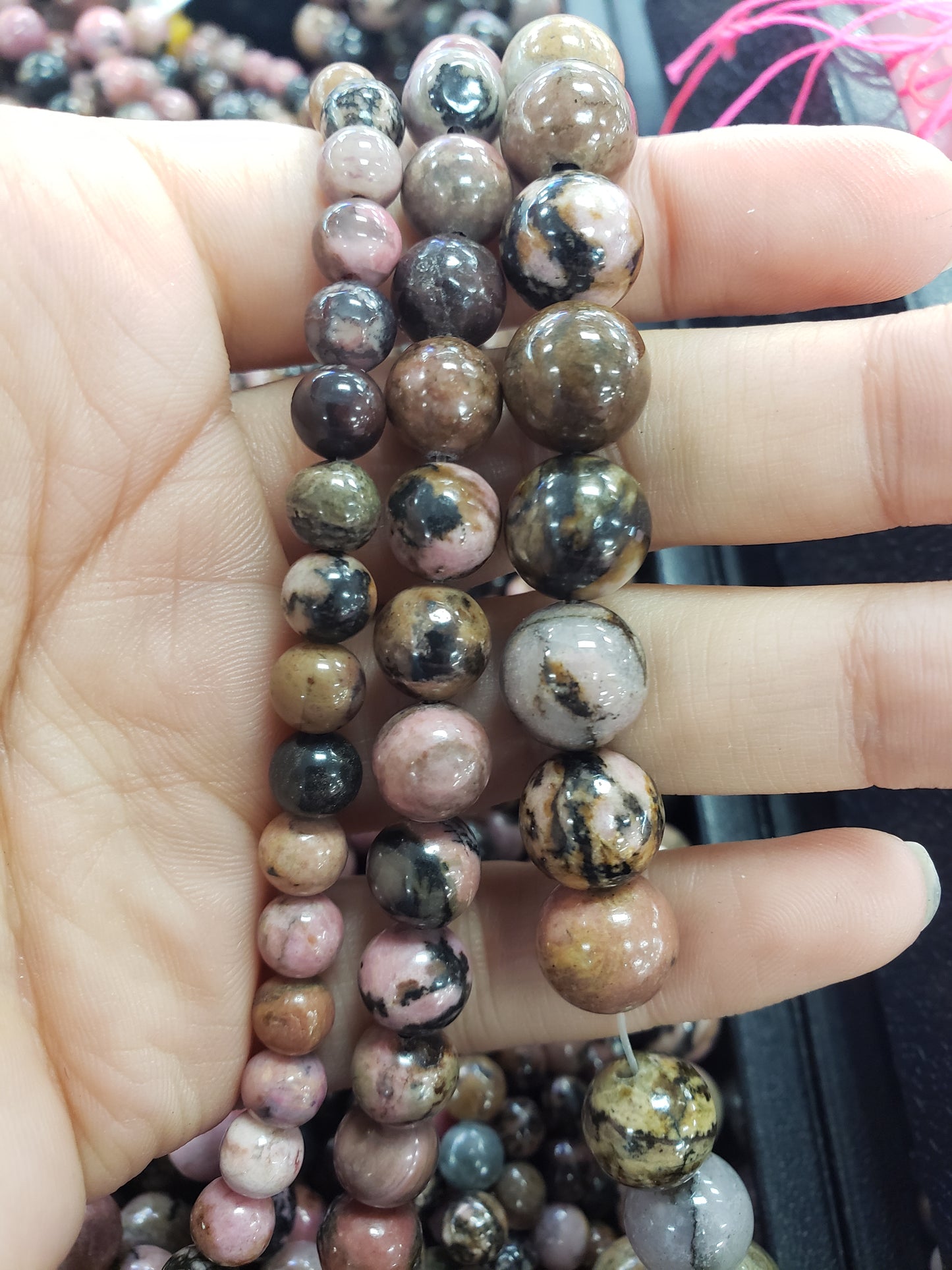 Rhodonite Beads