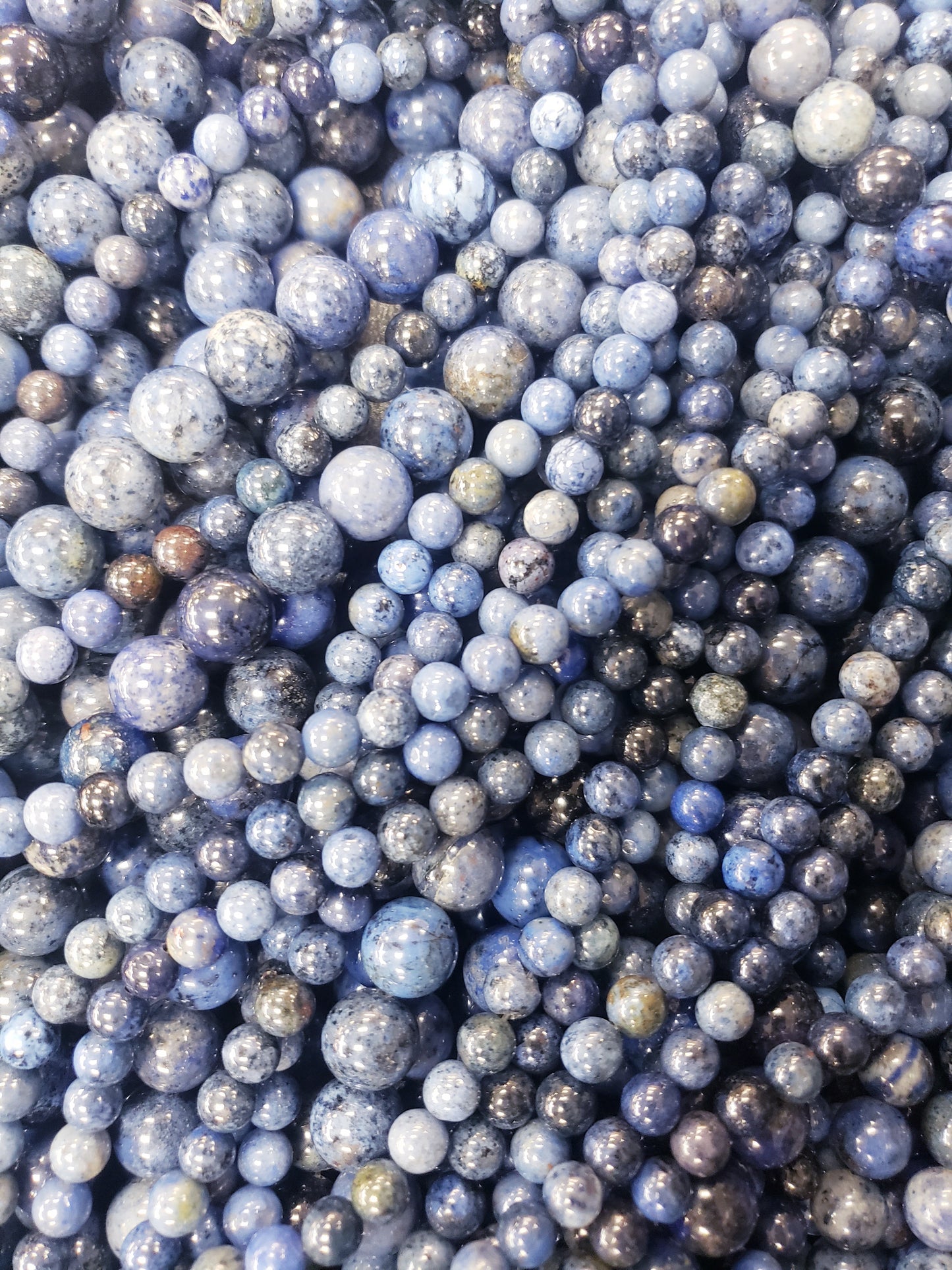 Dumortierite Beads