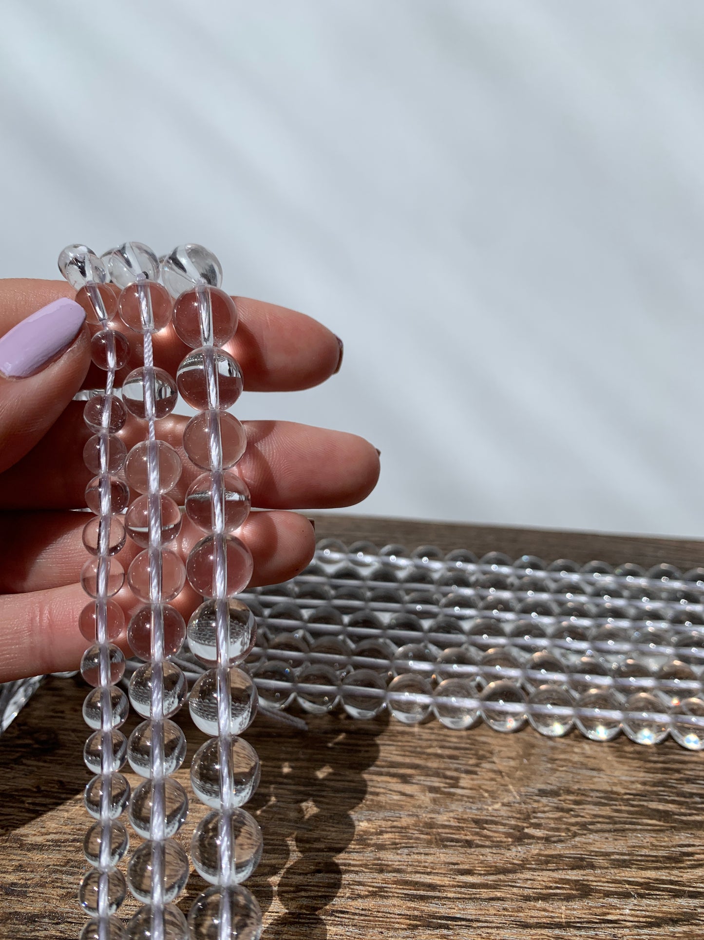 Clear Quartz Beads