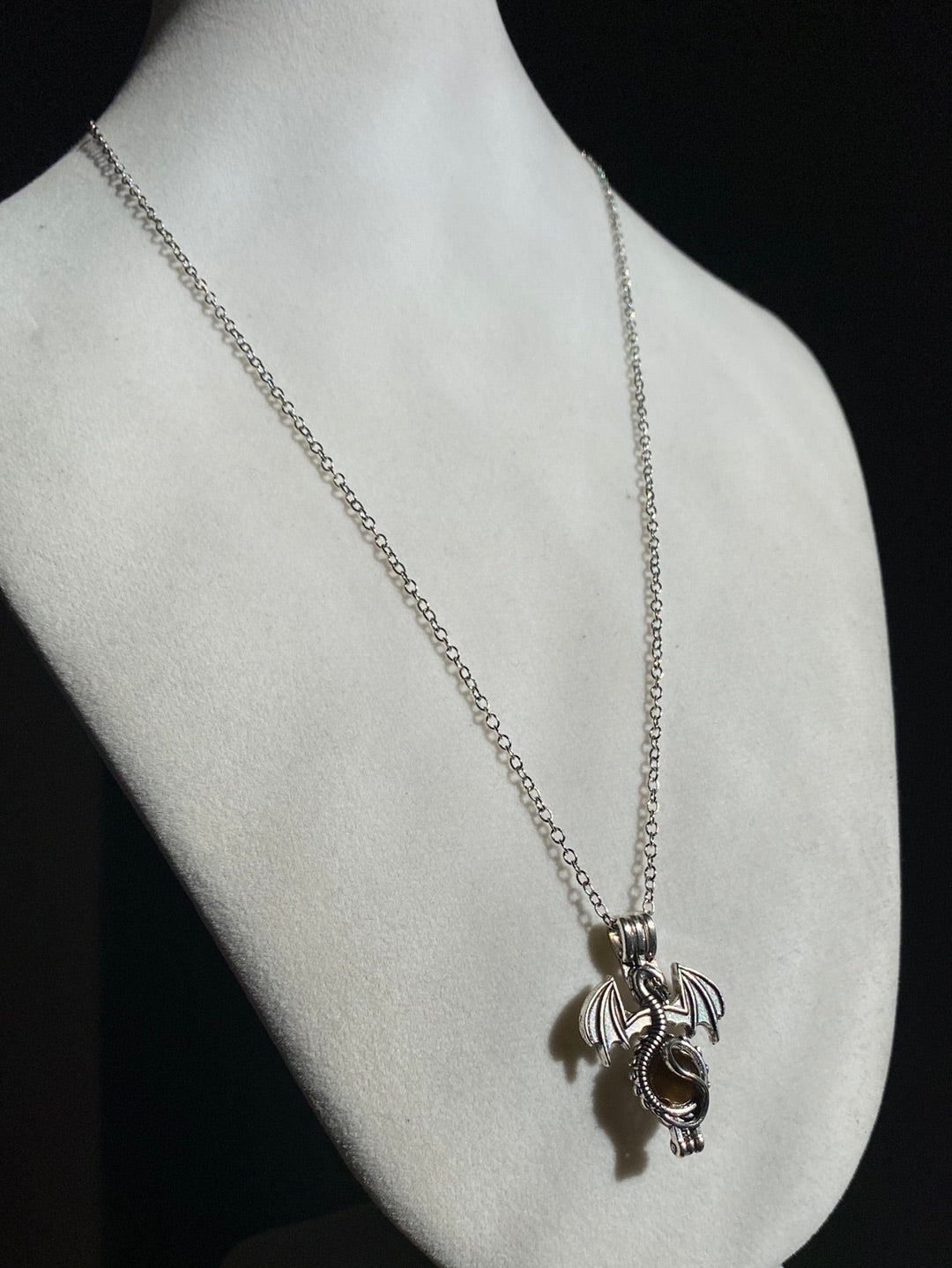 Tiger Eye Dragon Necklaces