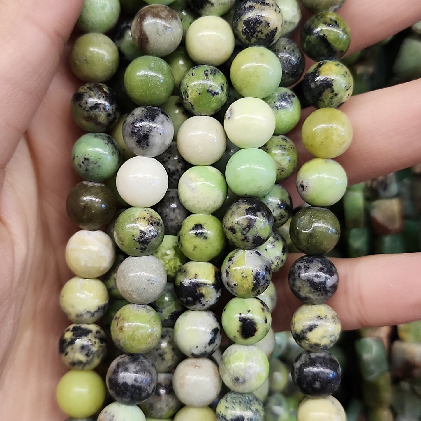 Chrysoprase Beads