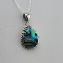 Load image into Gallery viewer, S.S. AAA Grade Abalone Teardrop Necklaces
