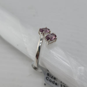 S.S. Faceted Color Changing Garnet Rings