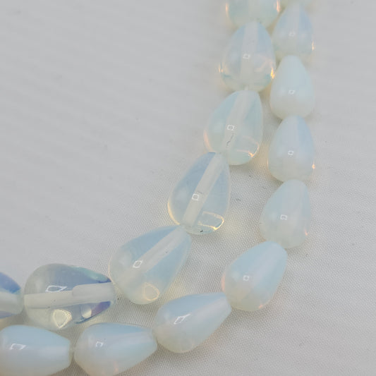 Opalite Teardrop Beads