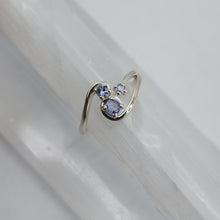 Load image into Gallery viewer, S.S. Tanzanite Trio Rings
