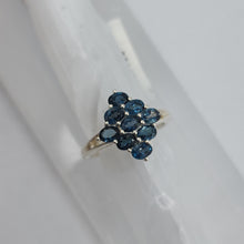 Load image into Gallery viewer, S.S. AAA Grade London Blue Topaz Rings
