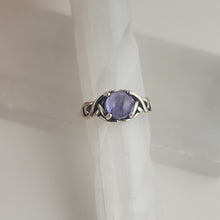 Load image into Gallery viewer, S.S. Tanzanite Knot Rings

