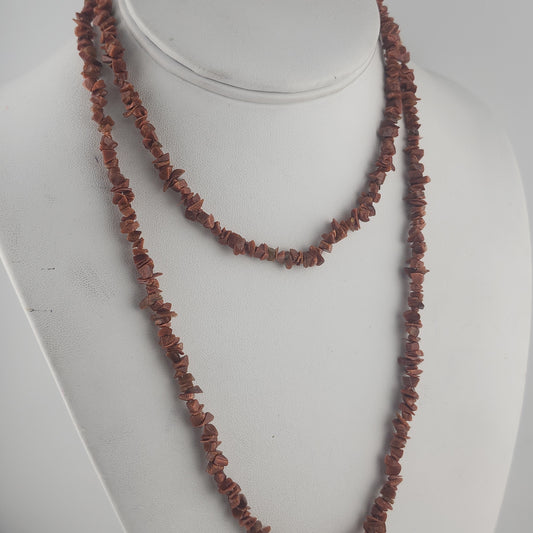 Goldstone Chip Necklaces