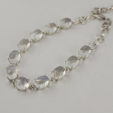 Load image into Gallery viewer, S.S. AAA Grade Rainbow Moonstone Bracelets
