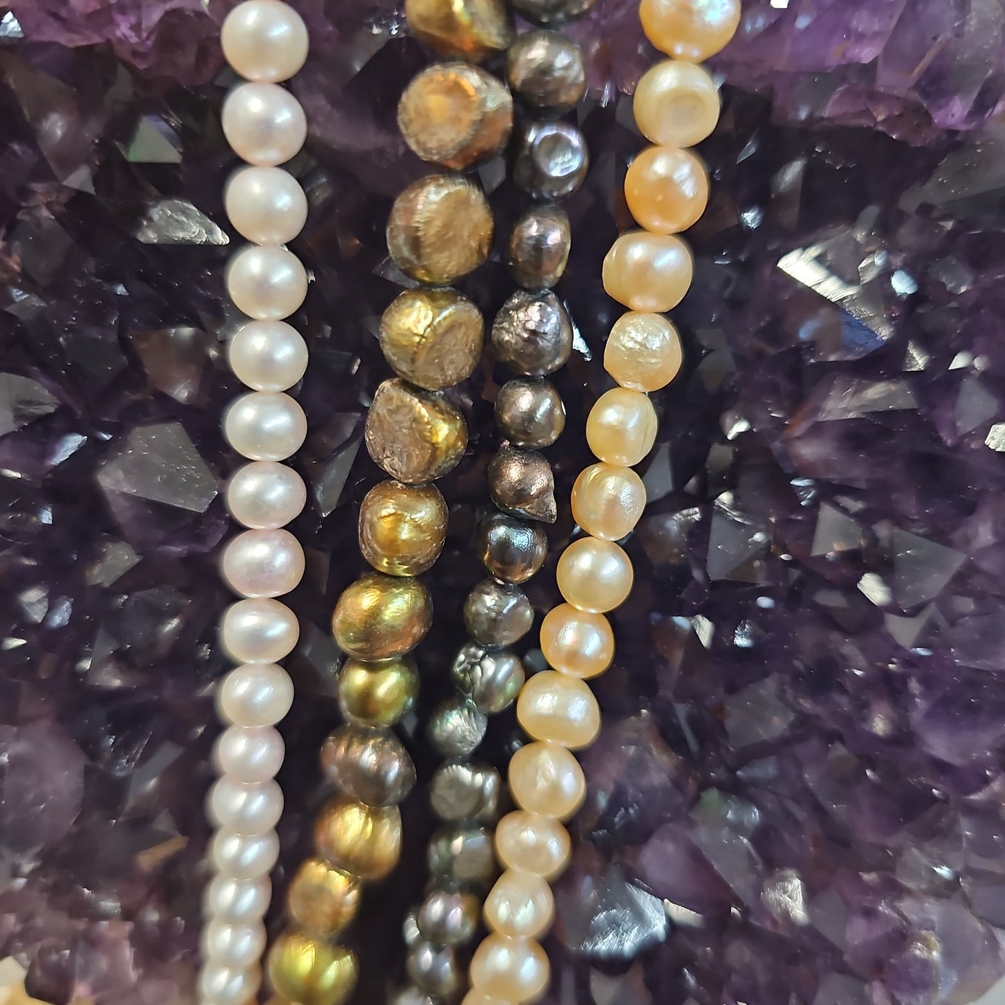 Set of 4 Freshwater Pearl Strands