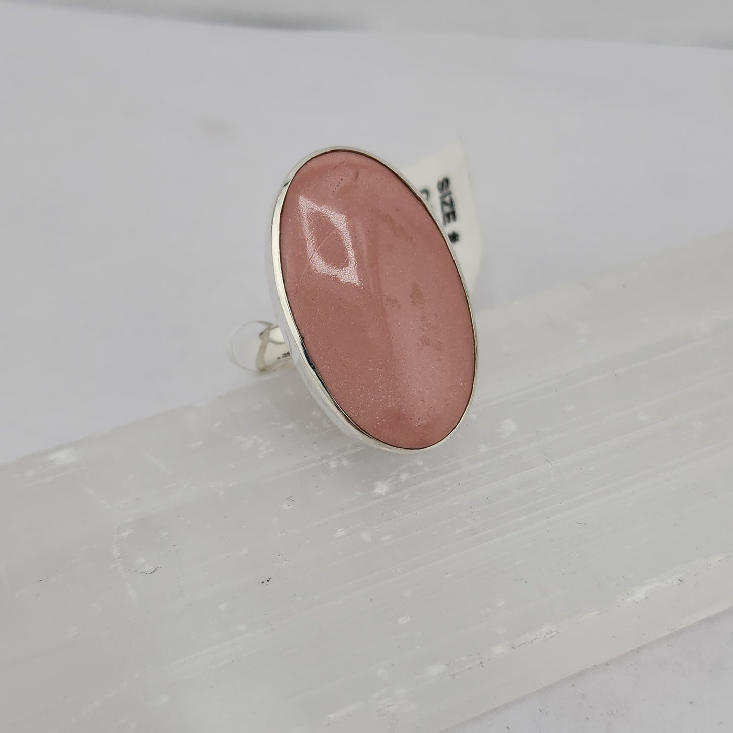 S.S. AAA Grade Pink Mookaite Adjustable Rings