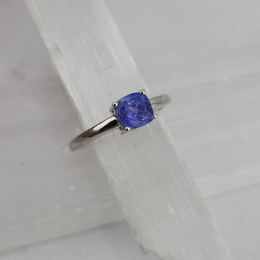 Sterling silver tanzanite rings available at wholesale and retail prices, only at our crystal shop in San Diego!