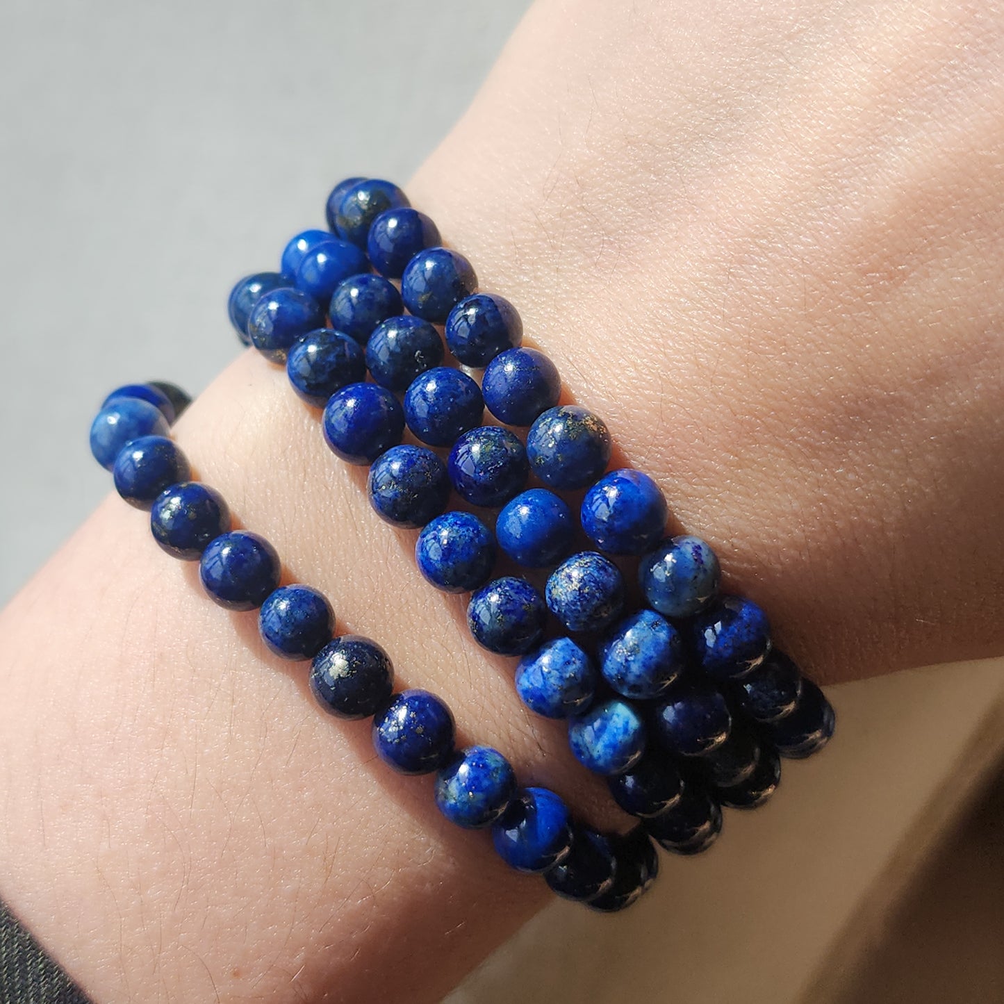 Lapis Lazuli Stretch Malas