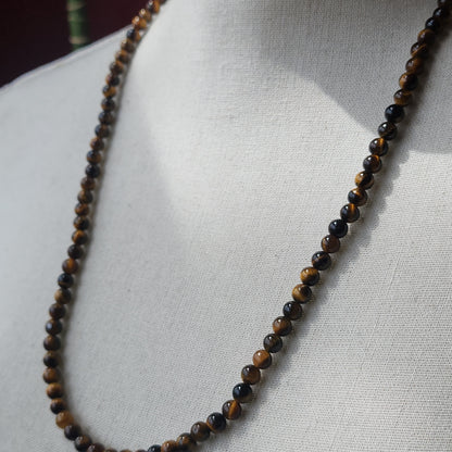 Tiger Eye Stretch Malas