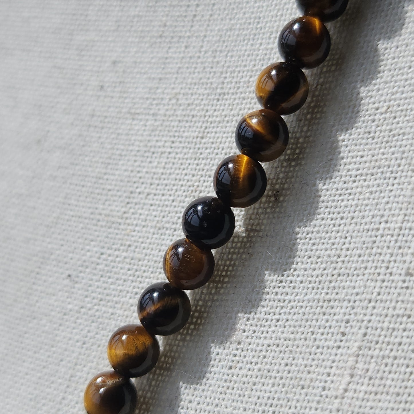 Tiger Eye Stretch Malas