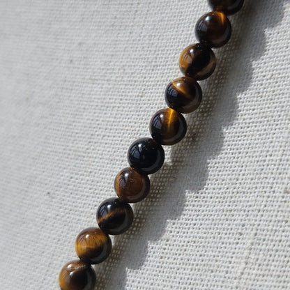 Tiger Eye Stretch Malas