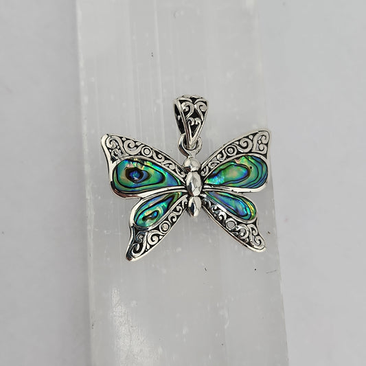 S.S. AAA Grade Abalone Butterfly Pendants