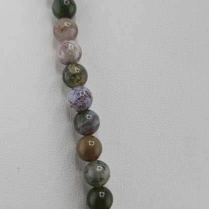 Indian Agate Stretch Malas