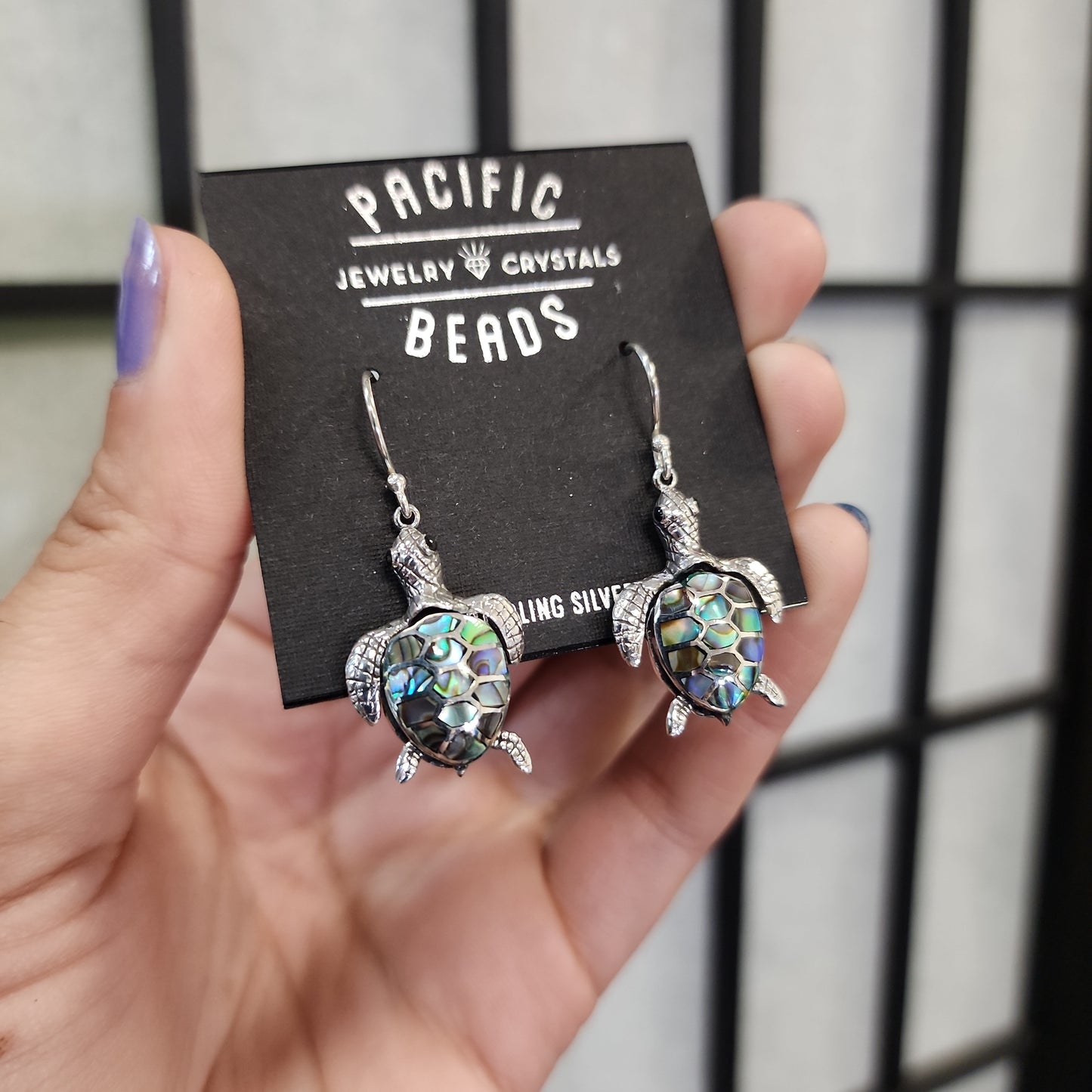 S.S. Turtle Drop Earrings