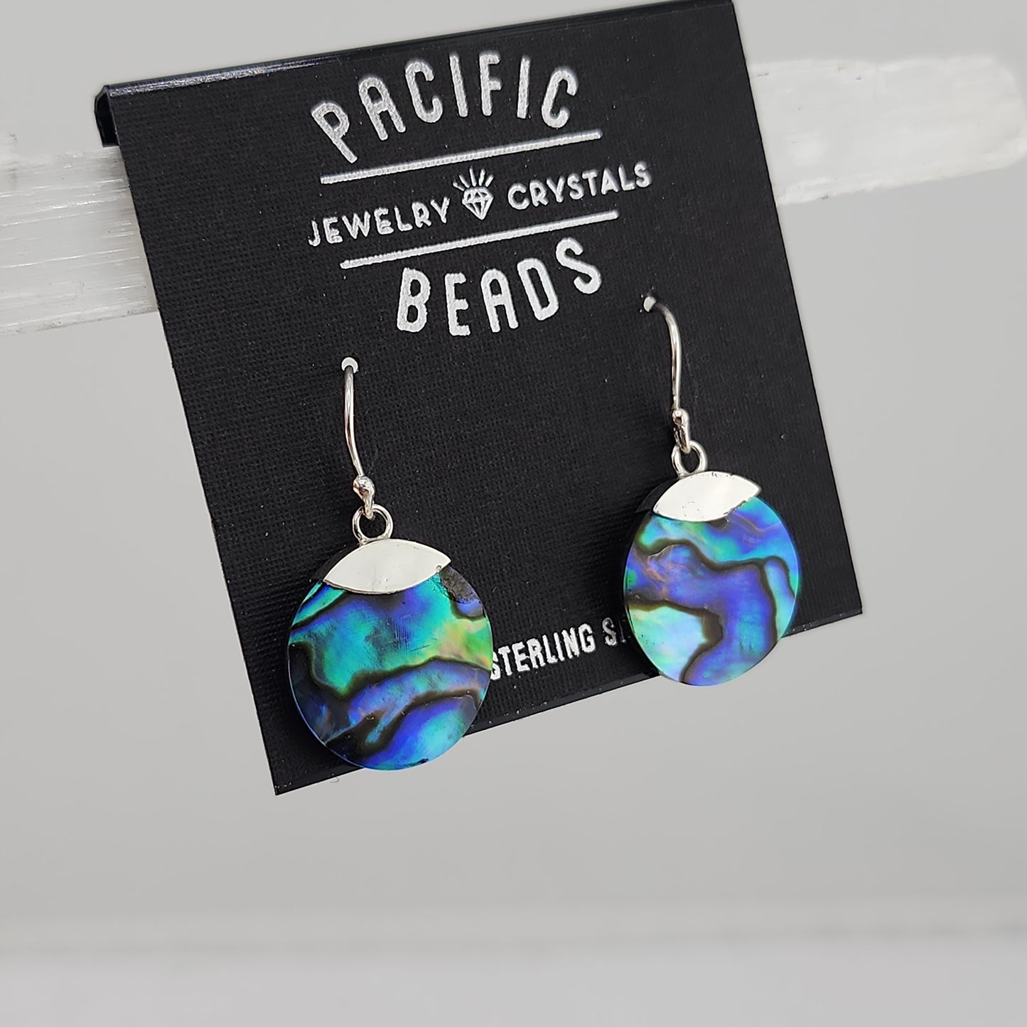 S.S. Abalone Drop Earrings