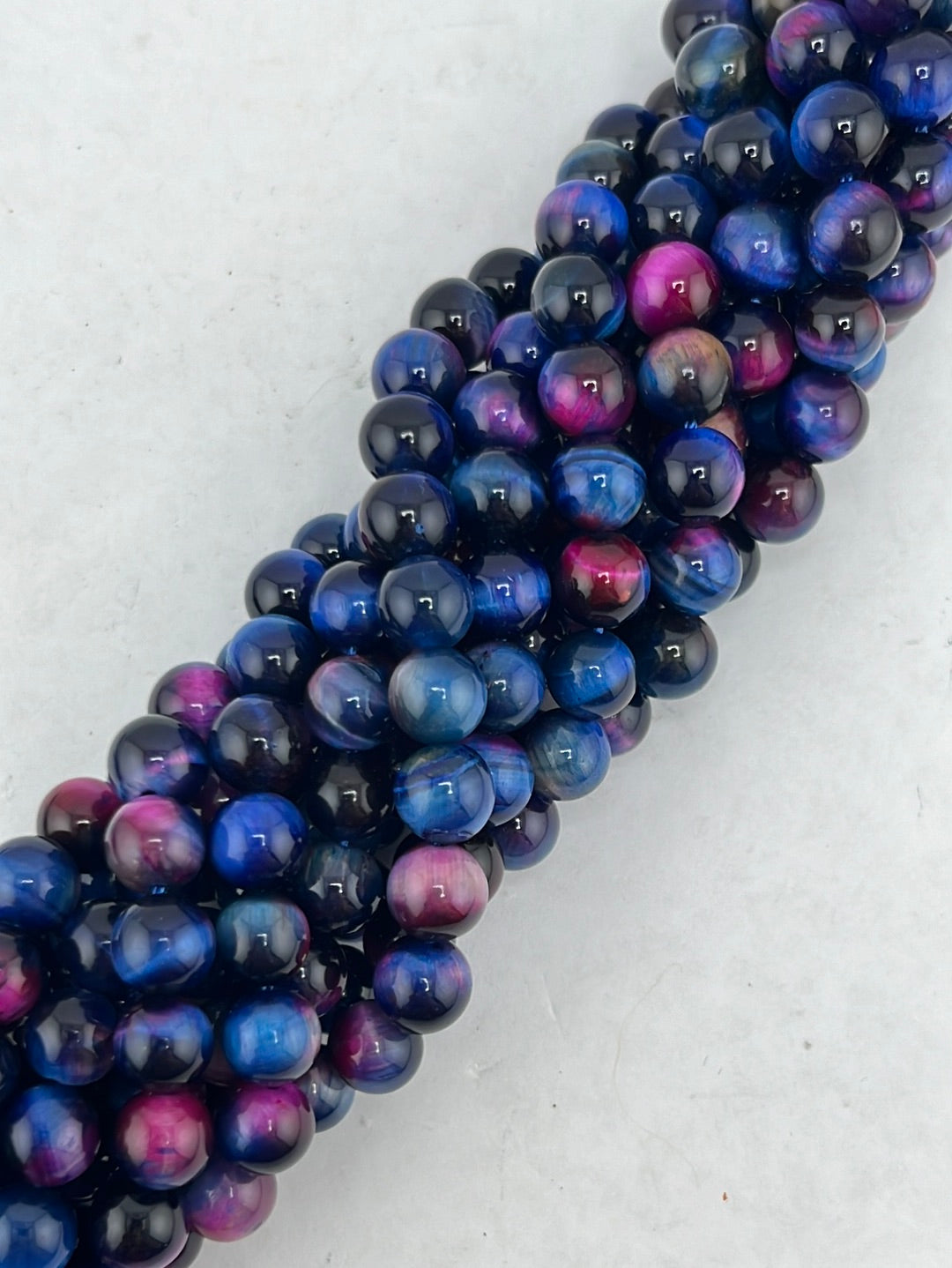 Galaxy Tiger Eye Beads