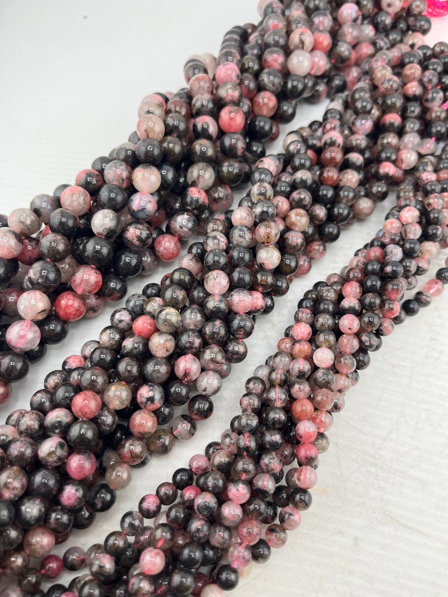 Cherry Flower Agate Beads