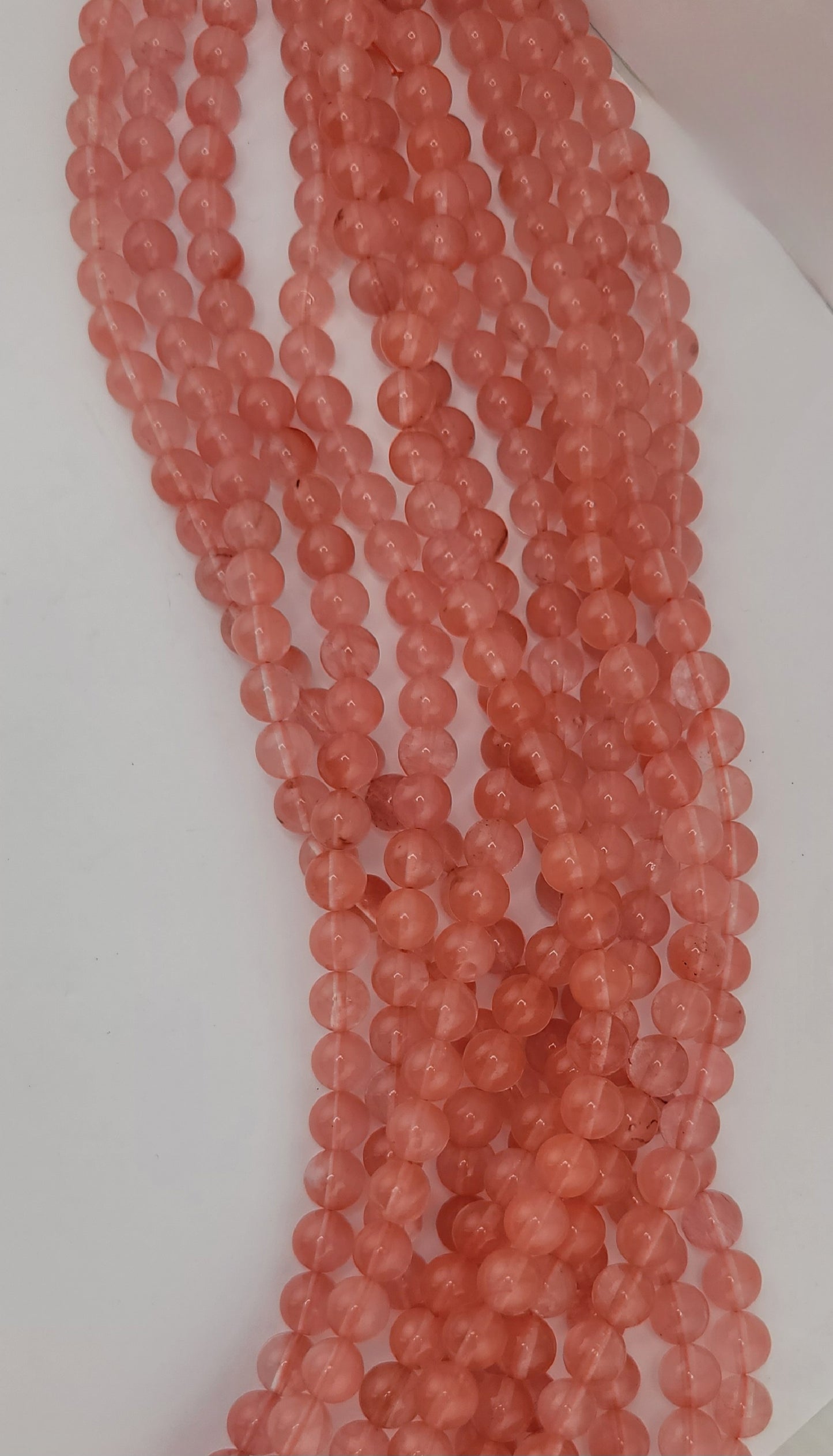 Cherry Quartz Beads