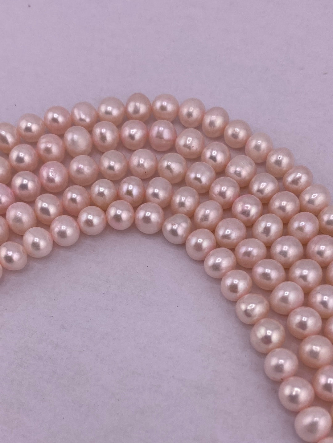 AAA Grade Pink Pearl Beads