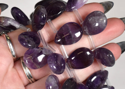 Crafting supplies such as Amethyst Beads available at wholesale and retail prices, only at our crystal shop in San Diego!